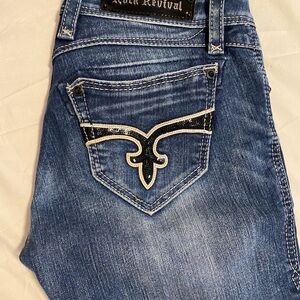 Rock Revival Blue Denim Jeans